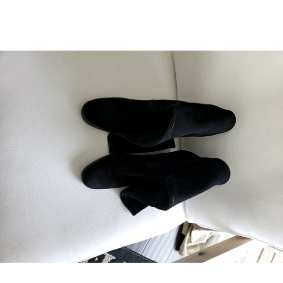 Calvin Klein Tall Suede Wedge Boot - Picture 3 of 6